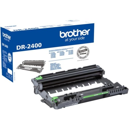 Brother Unidad de tambor DR-2400, Brother Suministros originales, negros
