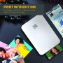 KODAK Step Slim Impresora de fotos instantáneas para smartphone- Portátil, delgada, inalámbrica en color- Fotos adhesivas Zink