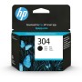 HP 304 N9K06AE, Negro, Cartucho de Tinta Original, compatible con impresoras de inyección de tinta HP DeskJet 2620, 2630, 3720,