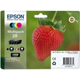 EPSON Multipack Fraise, tinta Claria Home, Negro/Cian/Magenta/Amarillo
