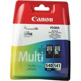 Canon PG-540+CL-541 Cartuchos de tinta original Negro y Tricolor para Impresora de Inyeccion de tinta Pixma