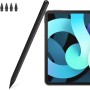 Lápiz Capacitivo para iPad Apple 2018-2024 con función de Carga rápida, lápiz Capacitivo con 4 Puntas de Repuesto, Pencil con