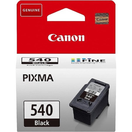 Canon Ink - Cartucho de Tinta Negro Original PG-540 - Imprime hasta 180 páginas A4 (1 x Cartucho)