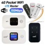 Enrutador WiFi de bolsillo 4G, punto de acceso móvil portátil, módem i