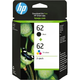 HP 62 N9J71AE, Negro y Tricolor, Cartuchos de Tinta Originales, Pack de 2, compatible con impresoras de inyección de tinta HP