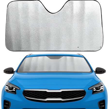 AUTOZOCO Parasol para Parabrisas Delantero Plegable, Protector Solar para Parabrisas Delantero, Parasol para automóvil,