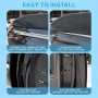 Joyblossom Parasol de Coche para Ventana Lateral Trasera, para Niños y Mascotas, Sombrilla Universal con protección UV,