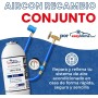 Kit de recarga EasyKlima® de refrigerante R134a 2 en 1: gas con manguera y manómetro DIY para coches fabricados entre 1994 y