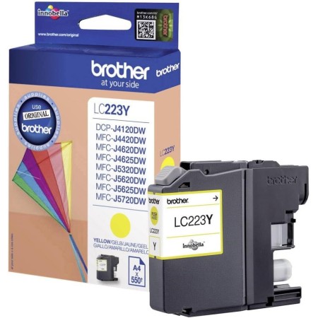 Brother LC223VALBP Cartucce InkJet Alta Capacità, fino a 550 Pagine, per Stampanti MFCJ4420DW, MFCJ4620DW, MFCJ5320DW,