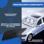 Parasol Coche Delantero Protector Solar SUV y Camión Parasol Paraguas Coche Resiste a los Rayos UV Parasol Plegable con Eje
