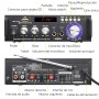 PROZOR Amplificador de Audio 800W HiFi Estéreo Bluetooth 5.0 Sonido Digital Radio FM Tarjeta TF SD Dos Microfonos para