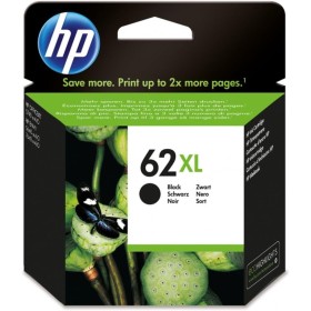HP 62XL C2P05AE - Cartucho Original para impresoras de inyección de Tinta, Compatible con impresoras Envy 5540, 5642, 5644,
