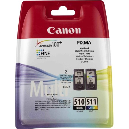 Canon PG-510/CL-511 ORIGINAL NEGRO de tinta, Color