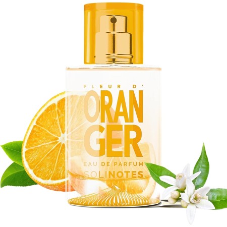 Solinotes Perfume Orange Blossom para mujeres y hombres, 1.7 onzas líquidas, Eau de Parfum, delicado aroma floral y calmante con