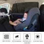 WIN.MAX Parasol de Coche, Parasol Coche Bebe, para Niños y Mascotas, Doble Tejido para Máxima Protección contra Rayos UVA, Fácil