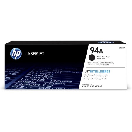 HP 94A CF294A, Negro, Cartucho Tóner Original, de 1.200 páginas, para impresoras HP LaserJet Pro MFP M148dw, MFP M148fdw y MFP