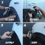 BassMotor Abrillantador de Plástico y Neumáticos Coche Moto Restaurador Gomas Viejas Recupera Brillo Interior y Exterior para