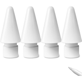 Newaner 4 Piezas Punta Compatible con Apple Pencil 1 y 2 Generación, Apple Puntas para iPad Pro Apple Pencil 1 y 2,Puntas de