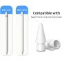 Newaner 4 Piezas Punta Compatible con Apple Pencil 1 y 2 Generación, Apple Puntas para iPad Pro Apple Pencil 1 y 2,Puntas de