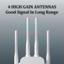 OPTFOCUS 2,4G WiFi repetidor 2LAN 300Mbps repetidor de amplificador de