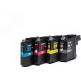 Brother LC123VALBP - Pack de 4 cartuchos de tinta original (duración estimada: hasta 600 páginas, según ISO/IEC 24711), negro,