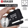 KRASER WA6Y Candado Moto con Alarma 110dB, Antirrobo Disco Reforzado, 3 Llaves (Otros 2) Alta Seguridad, Impermeable, Accesorios