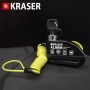 KRASER WA6Y Candado Moto con Alarma 110dB, Antirrobo Disco Reforzado, 3 Llaves (Otros 2) Alta Seguridad, Impermeable, Accesorios