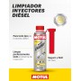 MOTUL Limpiador Inyectores Diésel, Aditivo Curativo para Motores de Diésel, Rendimiento, Reduce el Consumo y Las Emisiones,