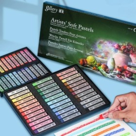 Mungyo Gallery-Tiza cuadrada Pastel suave, 24/36/48 colores para pintu