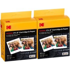 KODAK 4PASS Cartucho (7,6x7,6cm) para KODAK Mini 3 Retro y Mini Shot 3 Retro, 60 Hojas