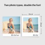 KODAK 4PASS Cartucho (7,6x7,6cm) para KODAK Mini 3 Retro y Mini Shot 3 Retro, 60 Hojas