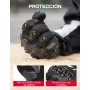 KEMIMOTO Guantes Moto Verano, Resistencia al Impacto, Deportivos Protectores y Transpirables Hombres y Mujeres, Palma