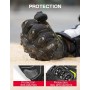 KEMIMOTO Guantes Moto Verano, Resistencia al Impacto, Deportivos Protectores y Transpirables Hombres y Mujeres, Palma