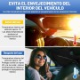 Beurseaf Parasol Coche Delantero,Protección Solar Coche,Protección Solar Interior Parabrisas,2025 Última Visera Plegable