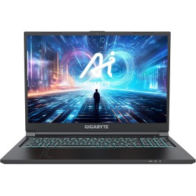GIGABYTE Portátil Gaming G6 KF - 16,0 Pulgadas, 165Hz FHD, Intel Core i7-13700H, RTX 4060 GPU, 16GB DDR5 4800MHz, 512G SSD,