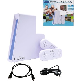 Lexibook, Consola de Juegos TV con 2 mandos inalámbricos, 250 Juegos, Gráficos de 32 bits, Conector TV, JG7440