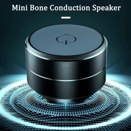 Mini altavoz de conducción ósea, Audio estéreo con vibración, altavoce
