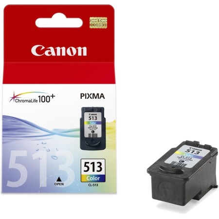 Canon CL-513 Cartucho de Tinta Original Tricolor para Impresora de Inyeccion de Tinta Pixma