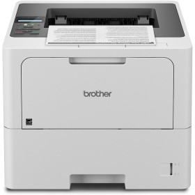 Brother Impresora láser monocromática empresarial HL-L6210DW con gran capacidad de papel, redes inalámbricas y Gigabit Ethernet,