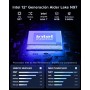 AOC 16.1'' Ordenador Portatil AMD Ryzen 7 5700U 8 Núcleos(hasta 4.3Ghz) 16GB RAM M.2 SSD 512GB Extensiones 2TB Teclado