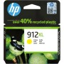 HP 912XL 3YP34AE, Negro, Cian, Magenta y Amarillo, Cartuchos de Tinta de Alta Capacidad Originales, Pack de 4, compatible con