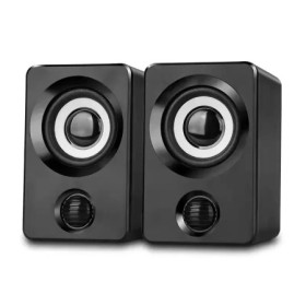 Altavoz alimentado por USB, miniSubwoofer portátil con luces RGB, Cont