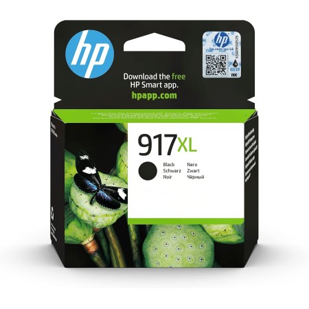 HP 912XL 3YP34AE, Negro, Cian, Magenta y Amarillo, Cartuchos de Tinta de Alta Capacidad Originales, Pack de 4, compatible con
