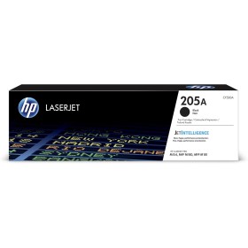 HP 205A CF530A, Negro, Cartucho Tóner Original, de 1.100 páginas, para impresoras HP Color LaserJet Pro MFP M180n y MFP M181fw