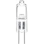 LedWekei Bombillas halógenas G4, bombilla de 6 V, 20 W, bombilla de cápsula transparente de 2 pines, bombillas de luz blanca