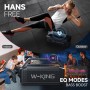 W-KING 100W MAX 60W RMS Altavoz Bluetooth Potente, Bajo Profundo, 40h de Reproducción, Portátil Exterior Impermeable Speaker