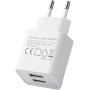 Cargador USB Pared 2 Puertos, Carga Rápida 5V/2A, Enchufe Tipo C Europeo, Adaptador USB para Móviles, Tablets, Auriculares –