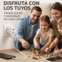 Cargador USB Pared 2 Puertos, Carga Rápida 5V/2A, Enchufe Tipo C Europeo, Adaptador USB para Móviles, Tablets, Auriculares –