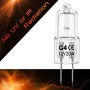 BROTOU 4pcs Bombilla Halógena G4 20W 12V, 300LM Blanco Cálido 2800K, Regulable Bombilla G4 Halogena para Candelabros, Lámparas