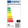 BROTOU 4pcs Bombilla Halógena G4 20W 12V, 300LM Blanco Cálido 2800K, Regulable Bombilla G4 Halogena para Candelabros, Lámparas